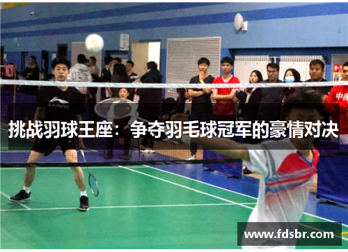 挑战羽球王座：争夺羽毛球冠军的豪情对决
